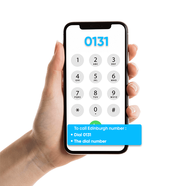 Get a 0131 area code phone number in Edinburgh | TheVoIPShop